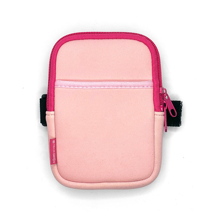 Bottle Service Drink Bottle Fanny Pack : Pink with Bright Pink trim